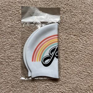 Jolyn Rainbow swim cap
